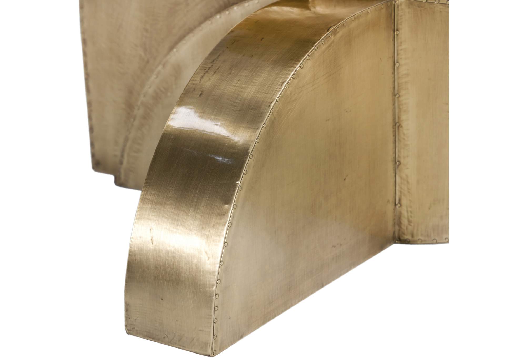 Alden White Dining Table,Meridian Furniture