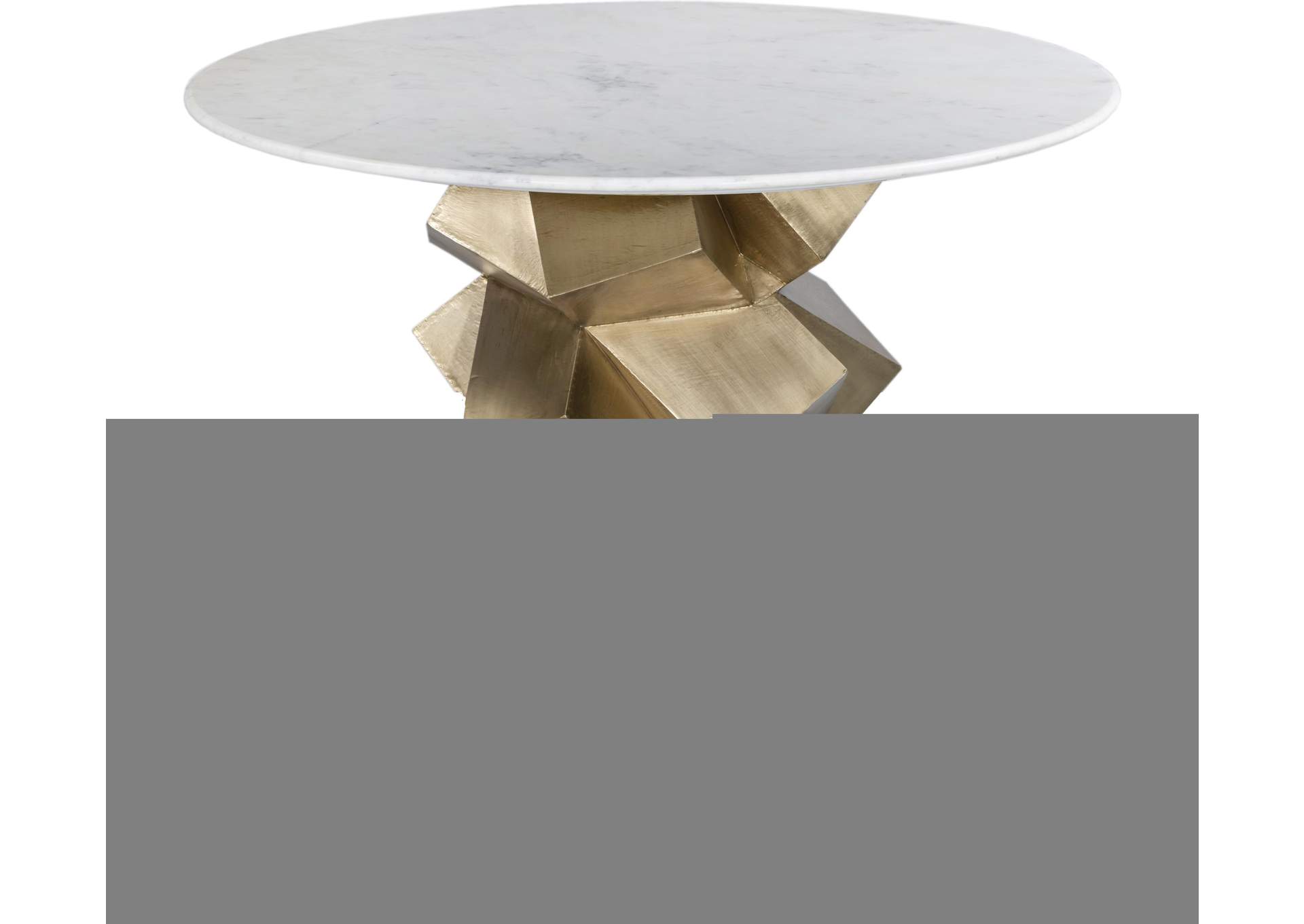 Walker White Dining Table,Meridian Furniture