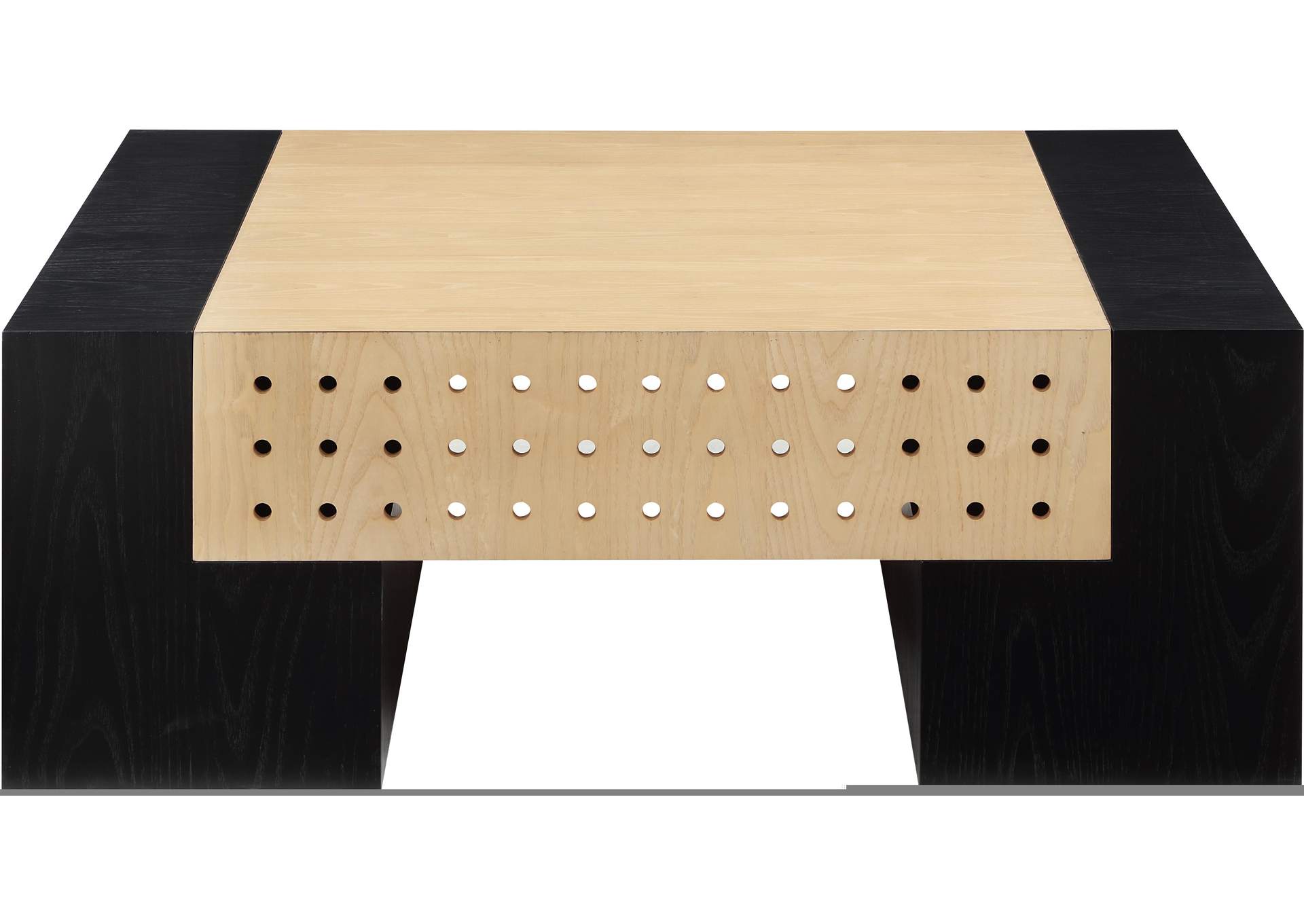 Mondrian Black Coffee Table,Meridian Furniture