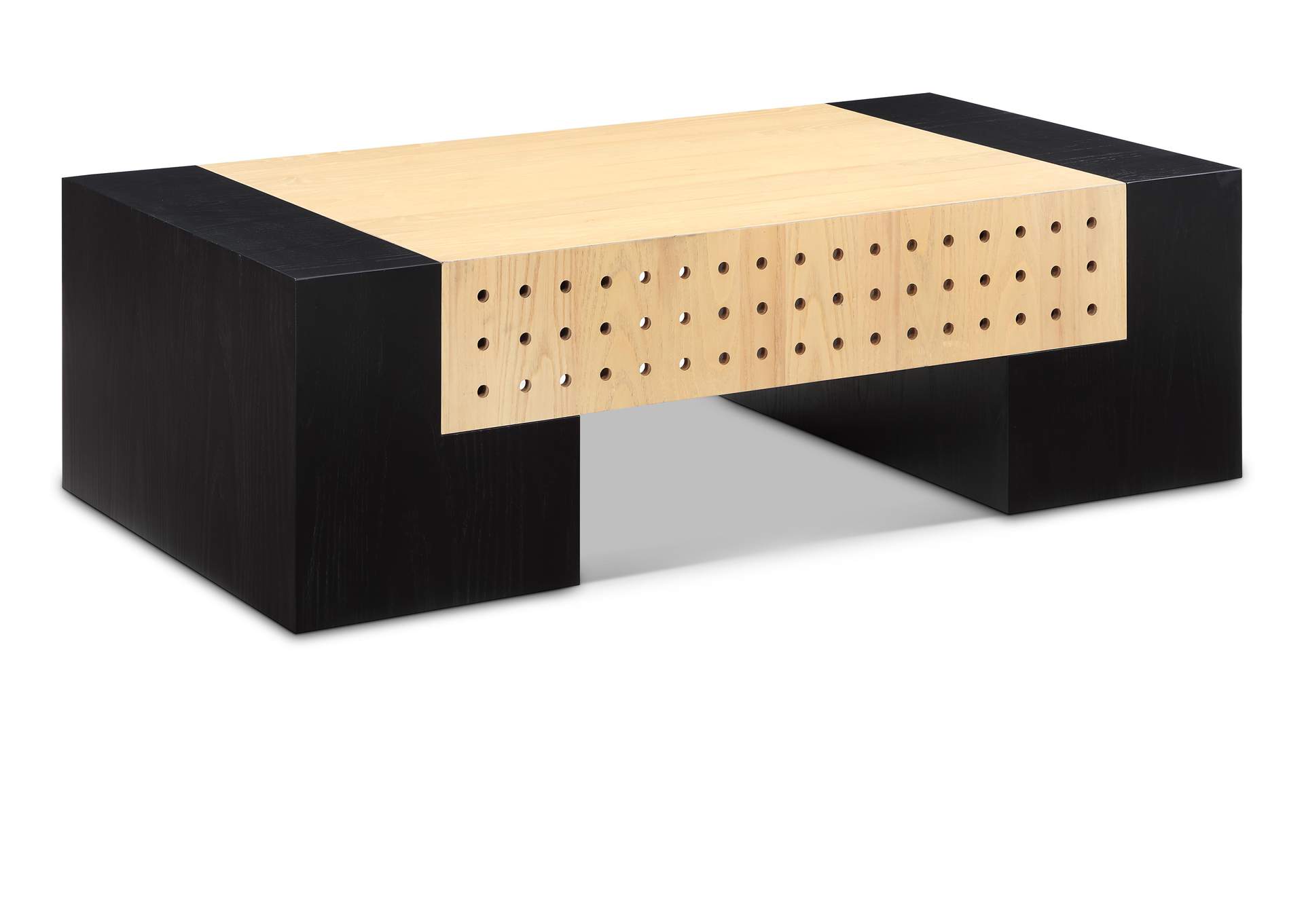 Mondrian Black Coffee Table,Meridian Furniture
