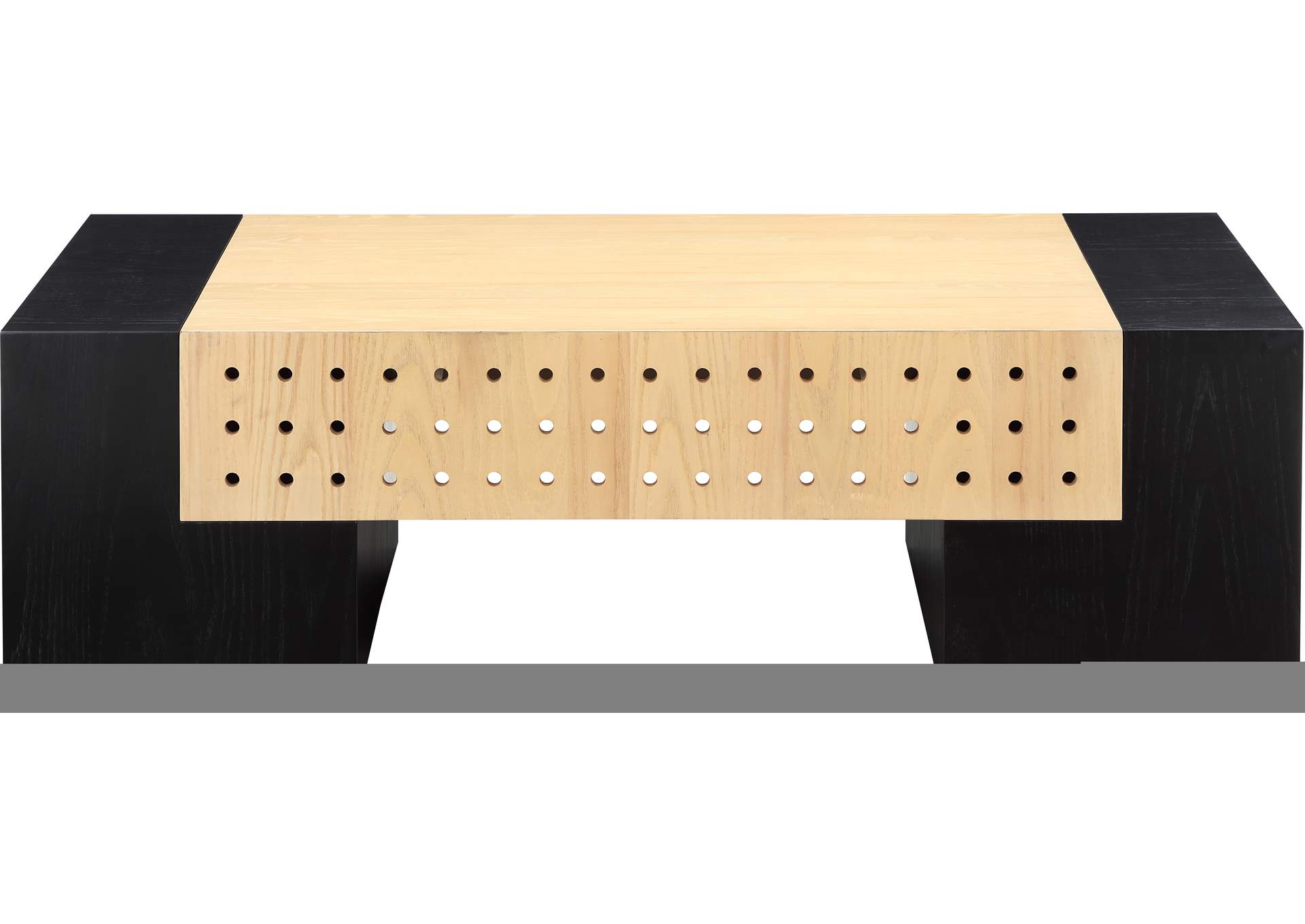 Mondrian Black Coffee Table,Meridian Furniture