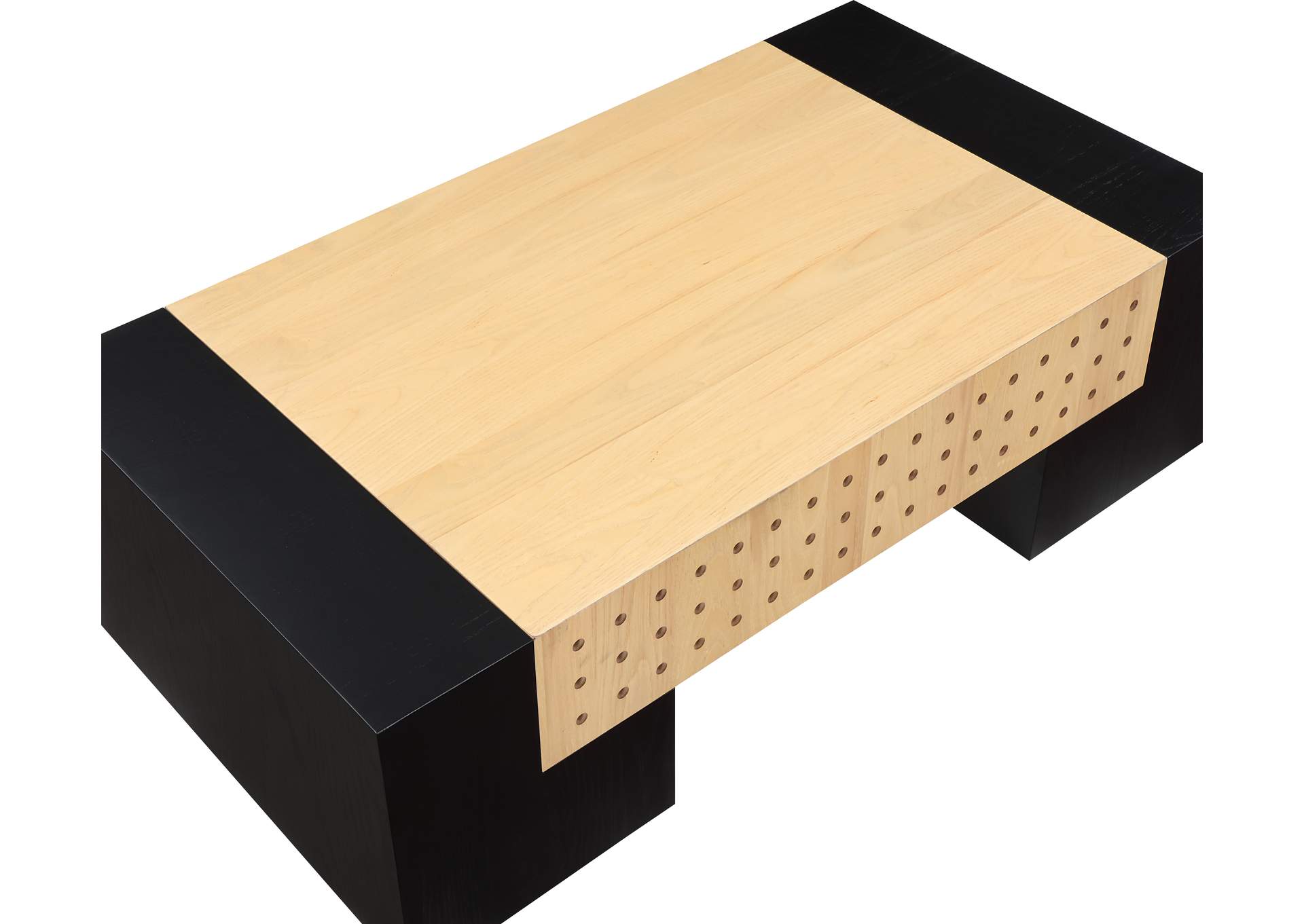 Mondrian Black Coffee Table,Meridian Furniture