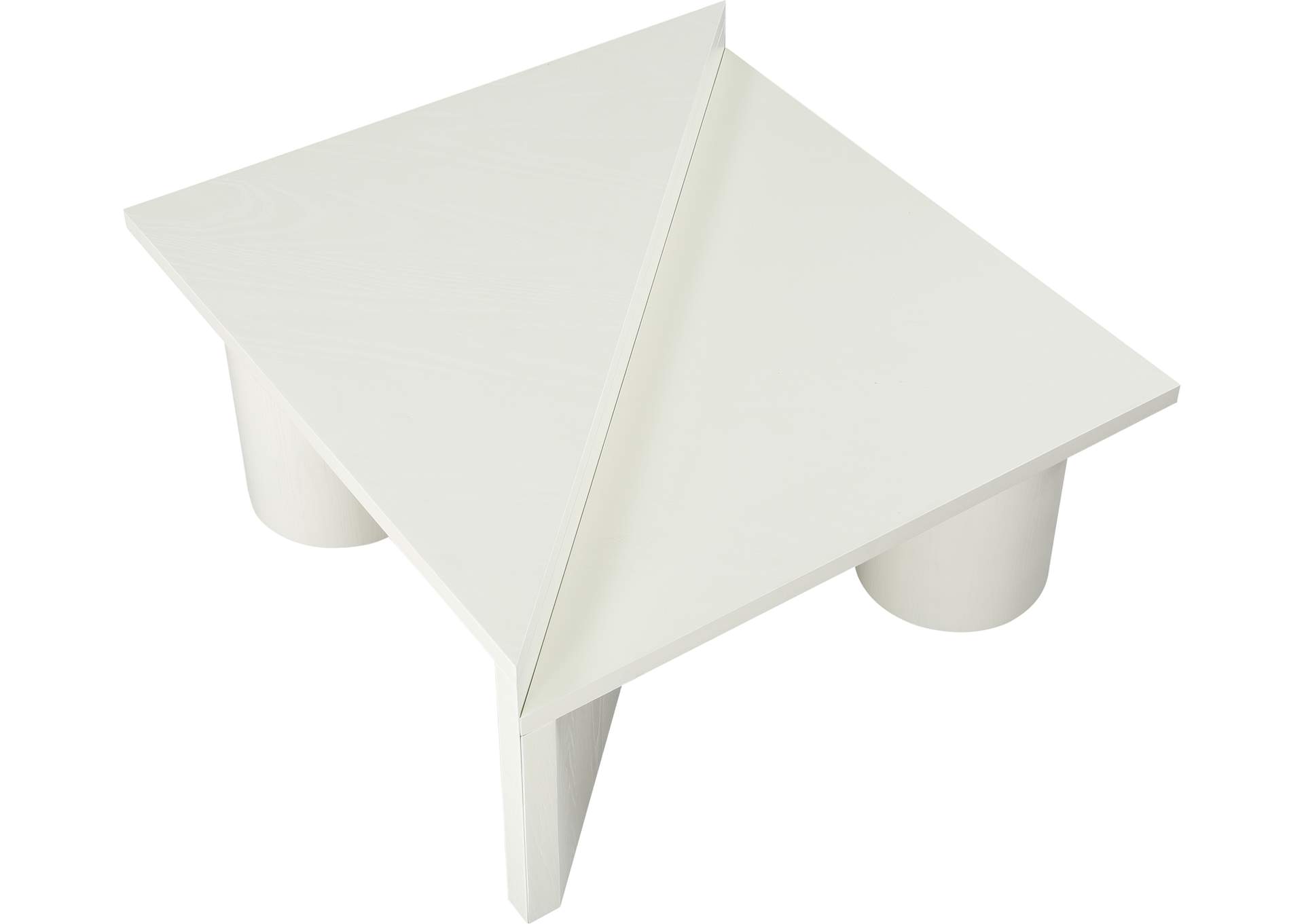 Pavillion White Coffee Table,Meridian Furniture
