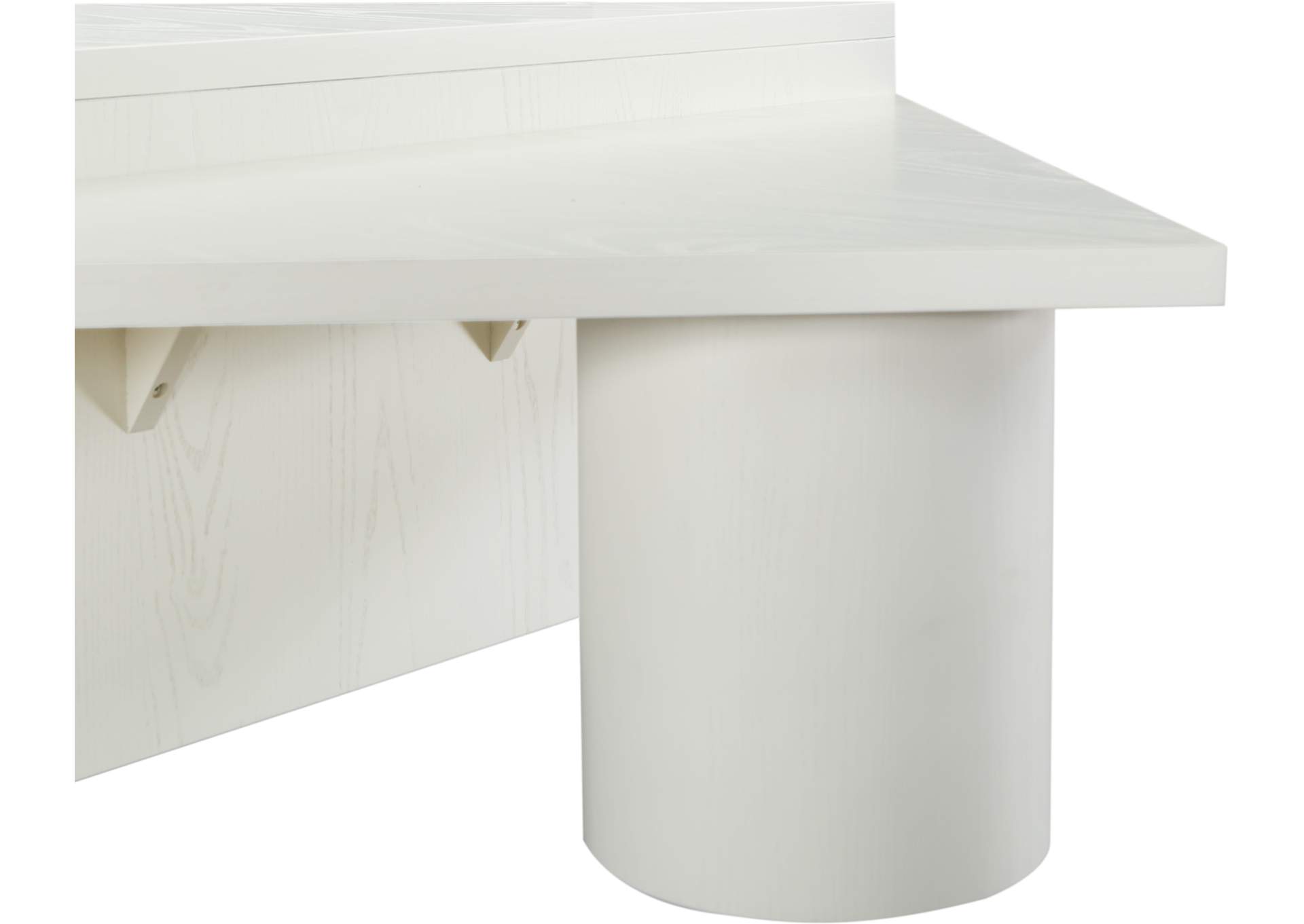 Pavillion White Coffee Table,Meridian Furniture