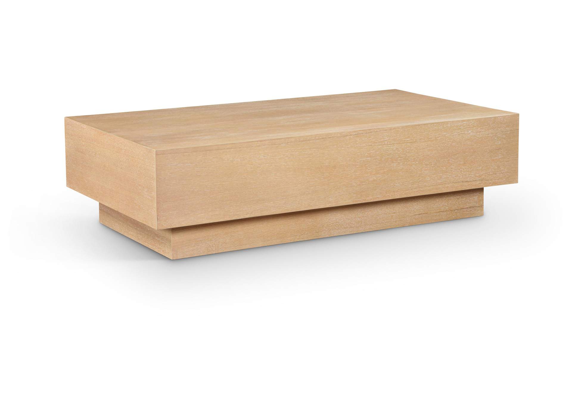 Ottoman White Coffee Table,Meridian Furniture