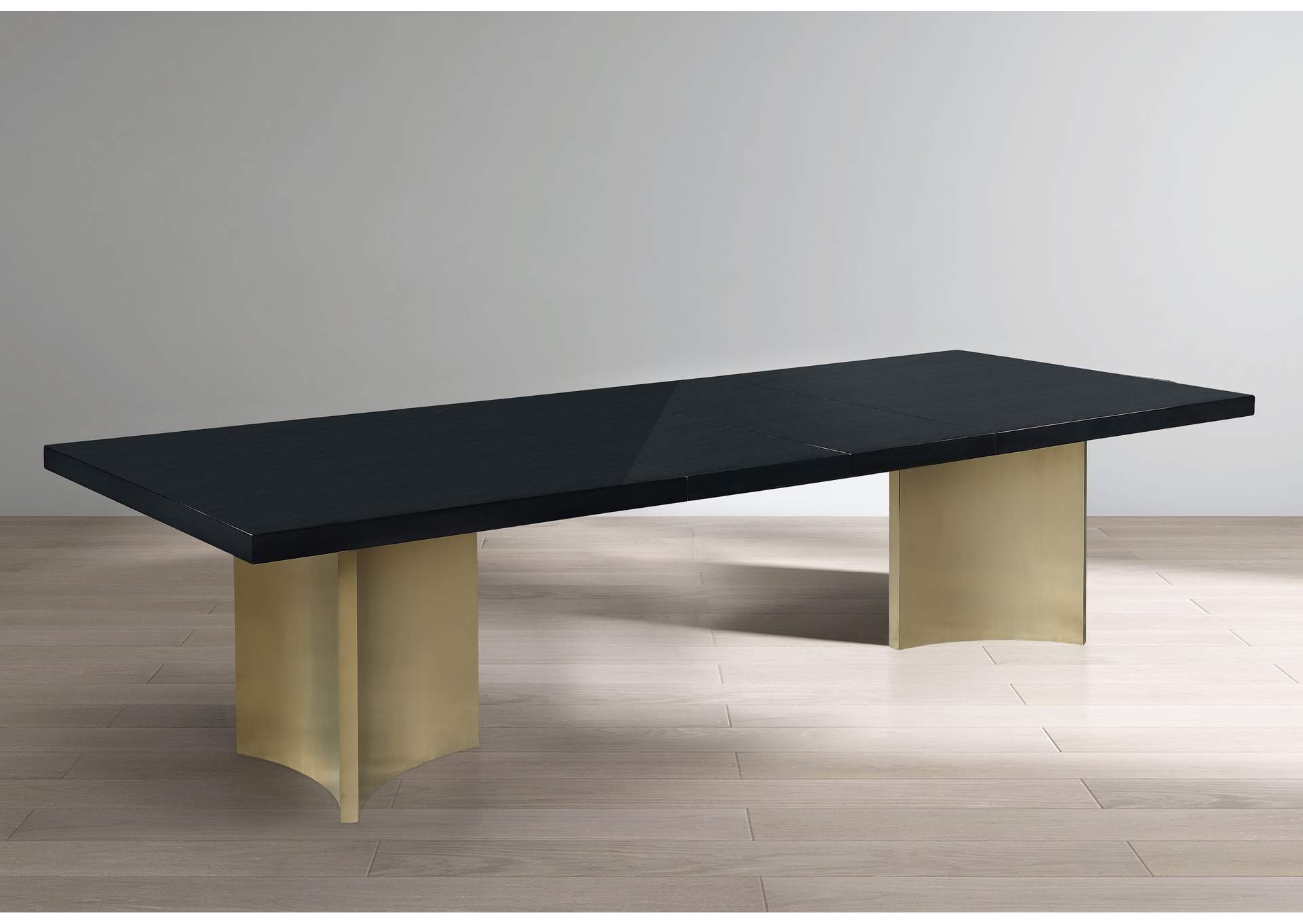 Immerse Black Dining Table (3 Boxes),Meridian Furniture