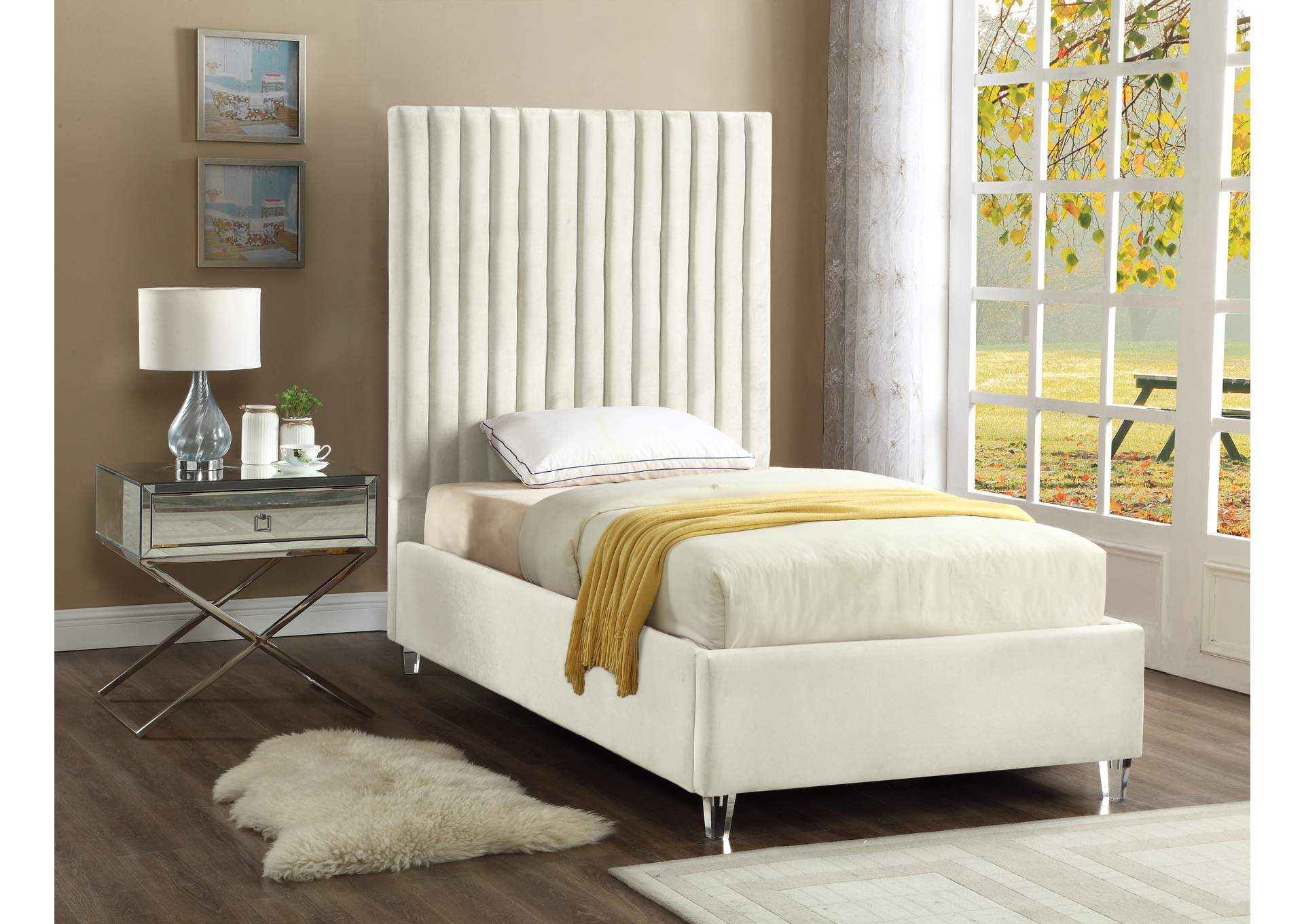 Candace Twin Bed,Meridian Furniture