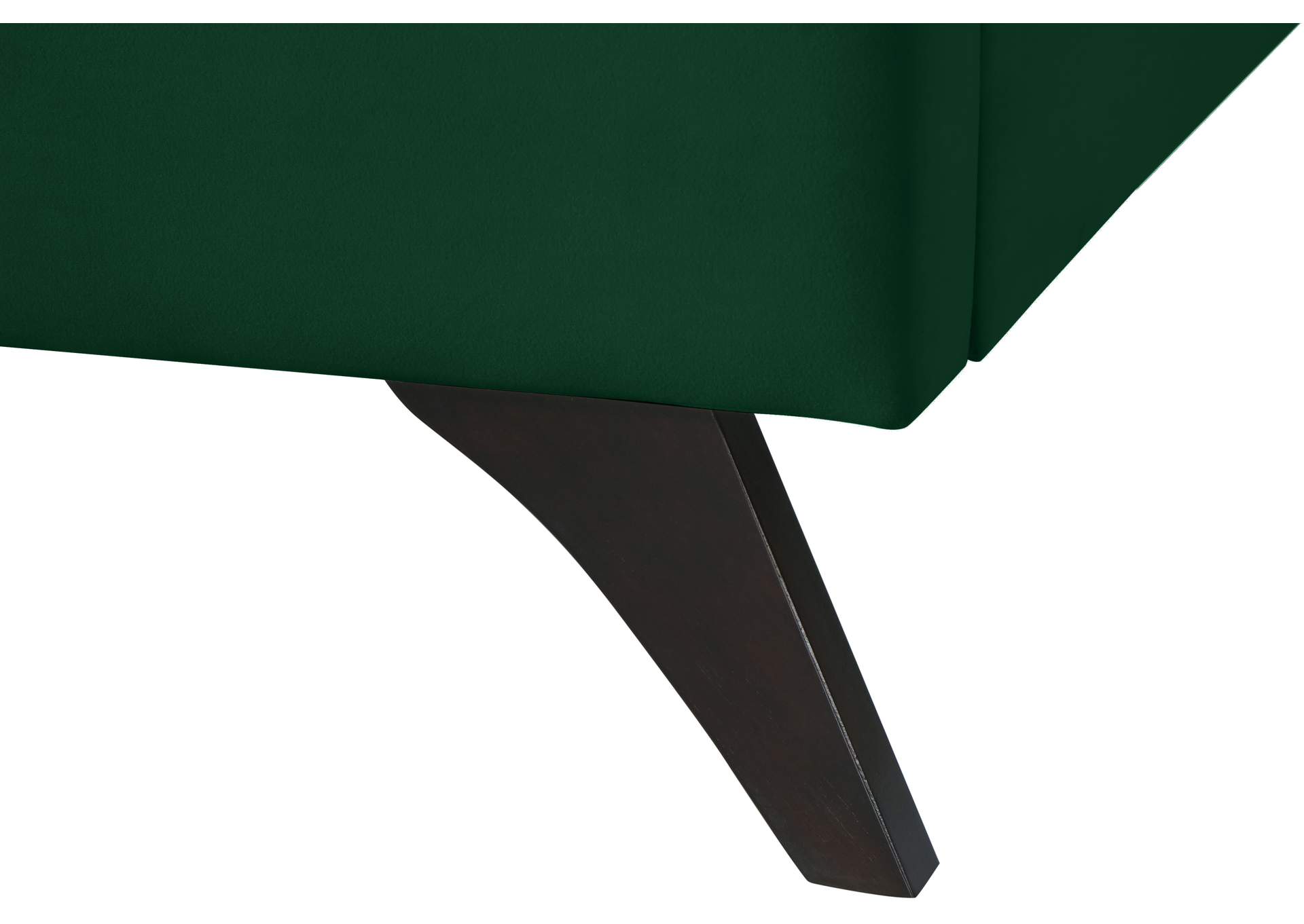 Elly Green Velvet Full Bed,Meridian Furniture