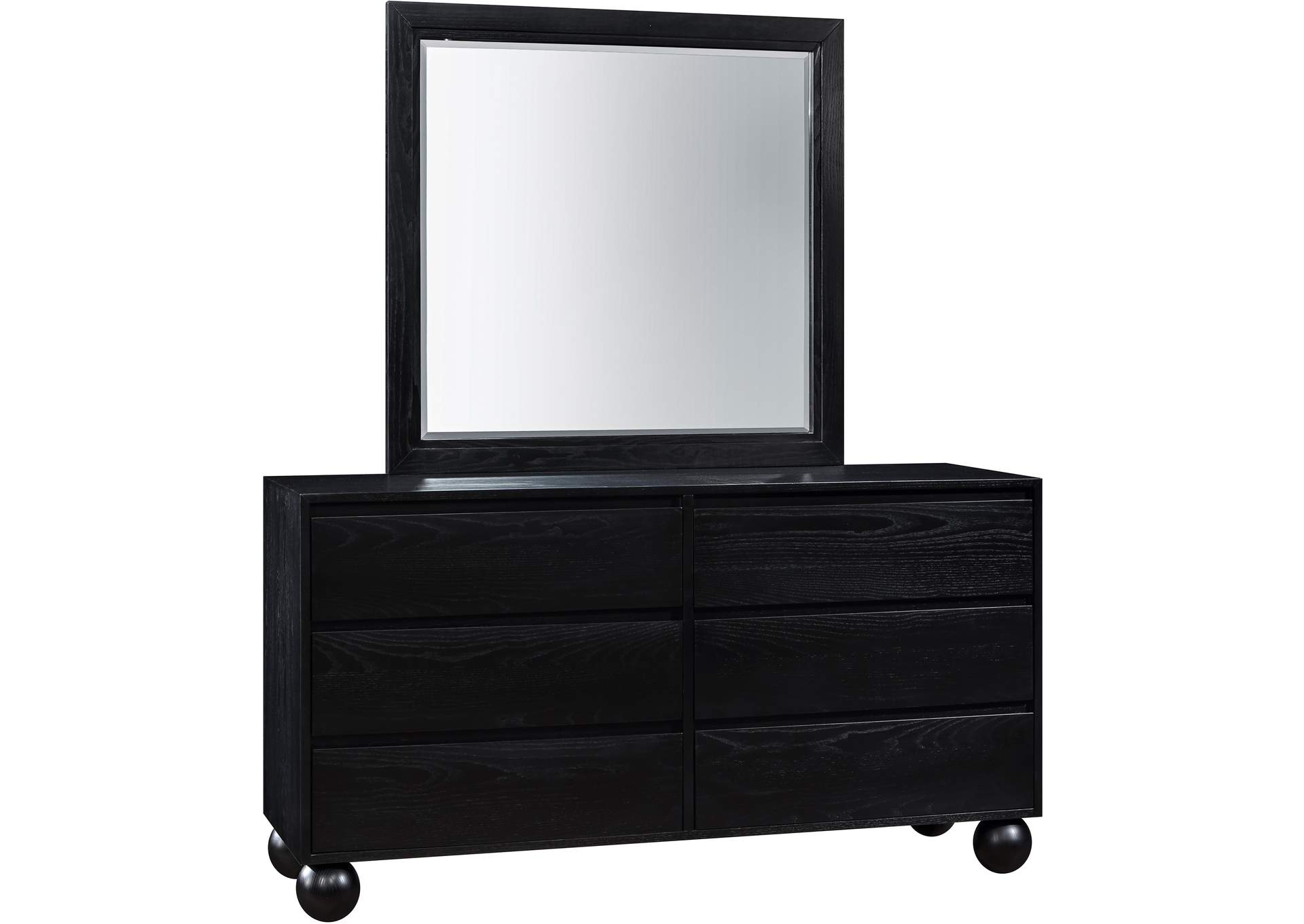 Kent Black Dresser,Meridian Furniture