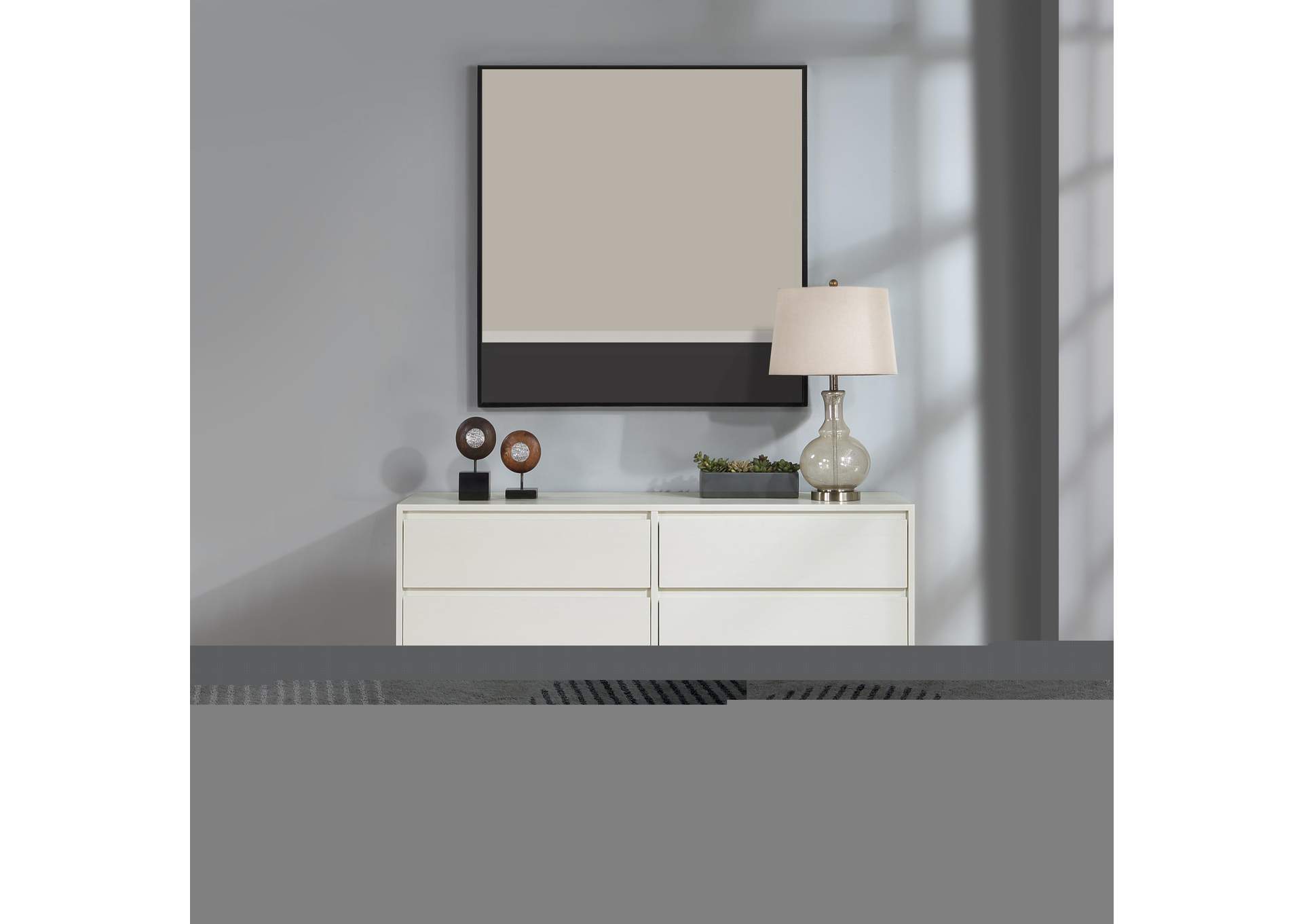 Kent Cream Dresser,Meridian Furniture