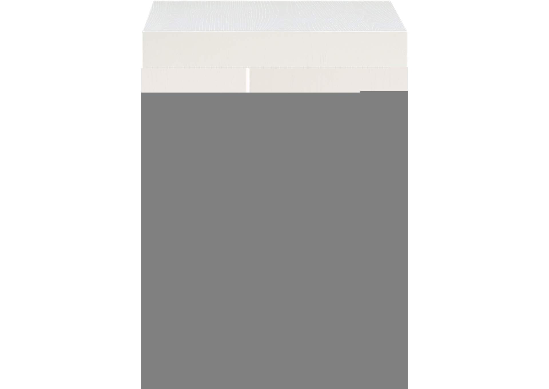 Kent Cream Night Stand,Meridian Furniture