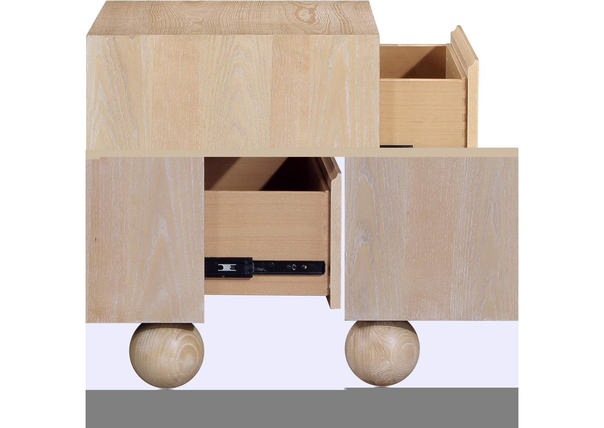 Kent Natural Night Stand,Meridian Furniture
