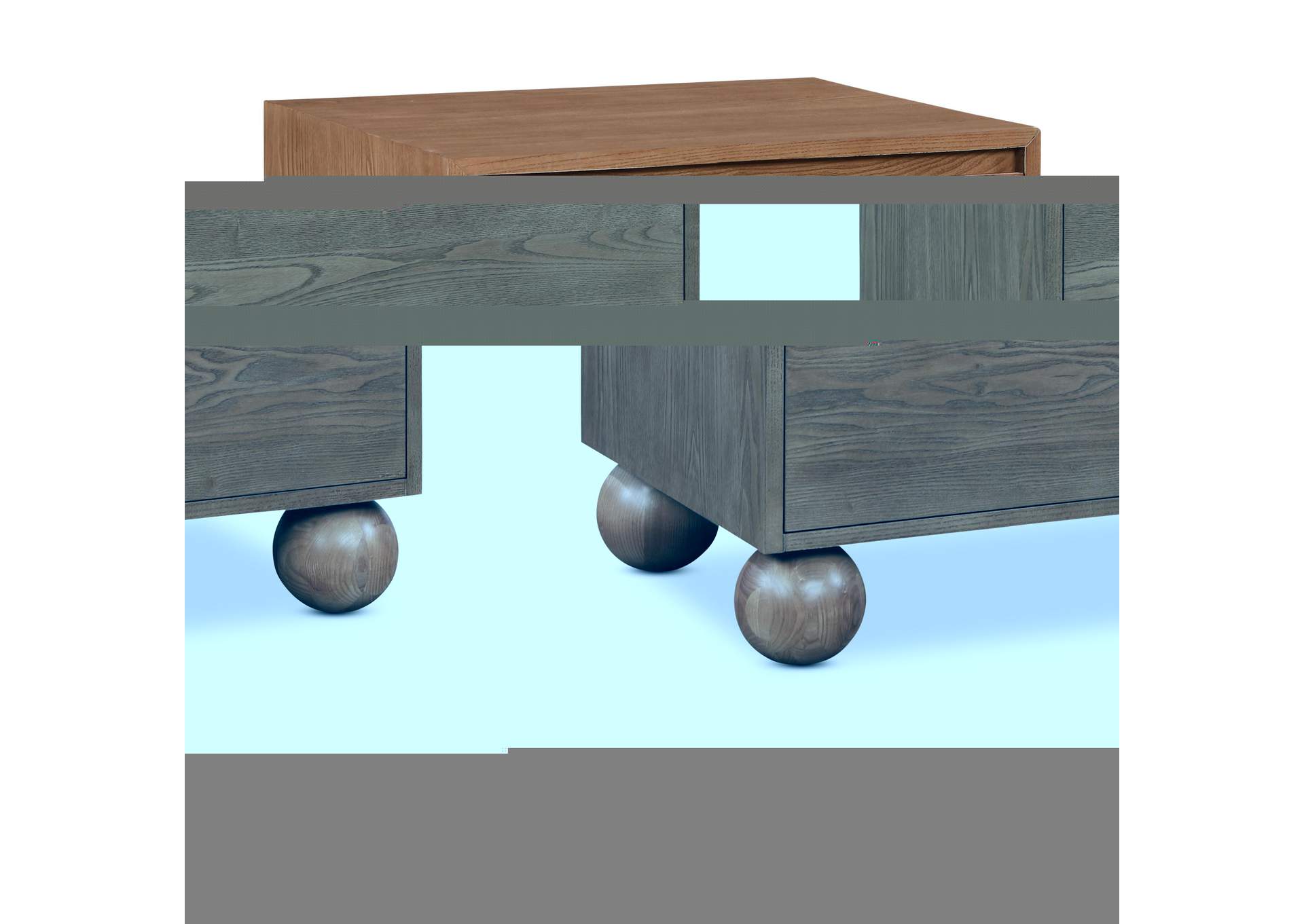 Kent Walnut Night Stand,Meridian Furniture