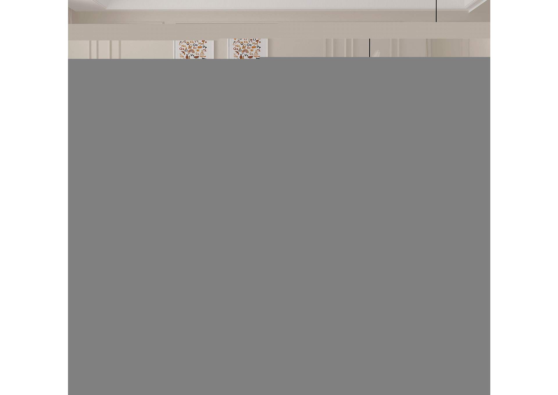 Nash Brown Boucle Fabric King Bed,Meridian Furniture