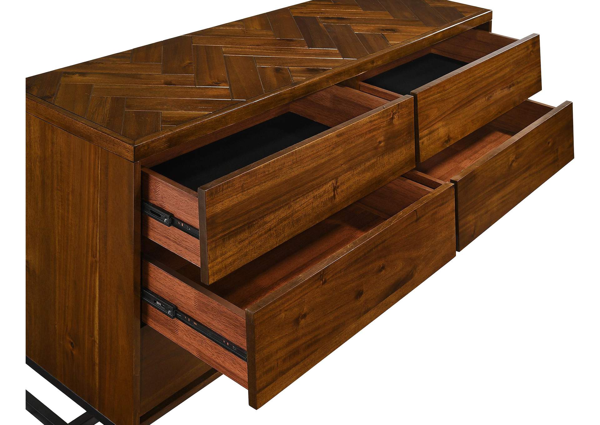 Reed Antique Coffee Dresser,Meridian Furniture