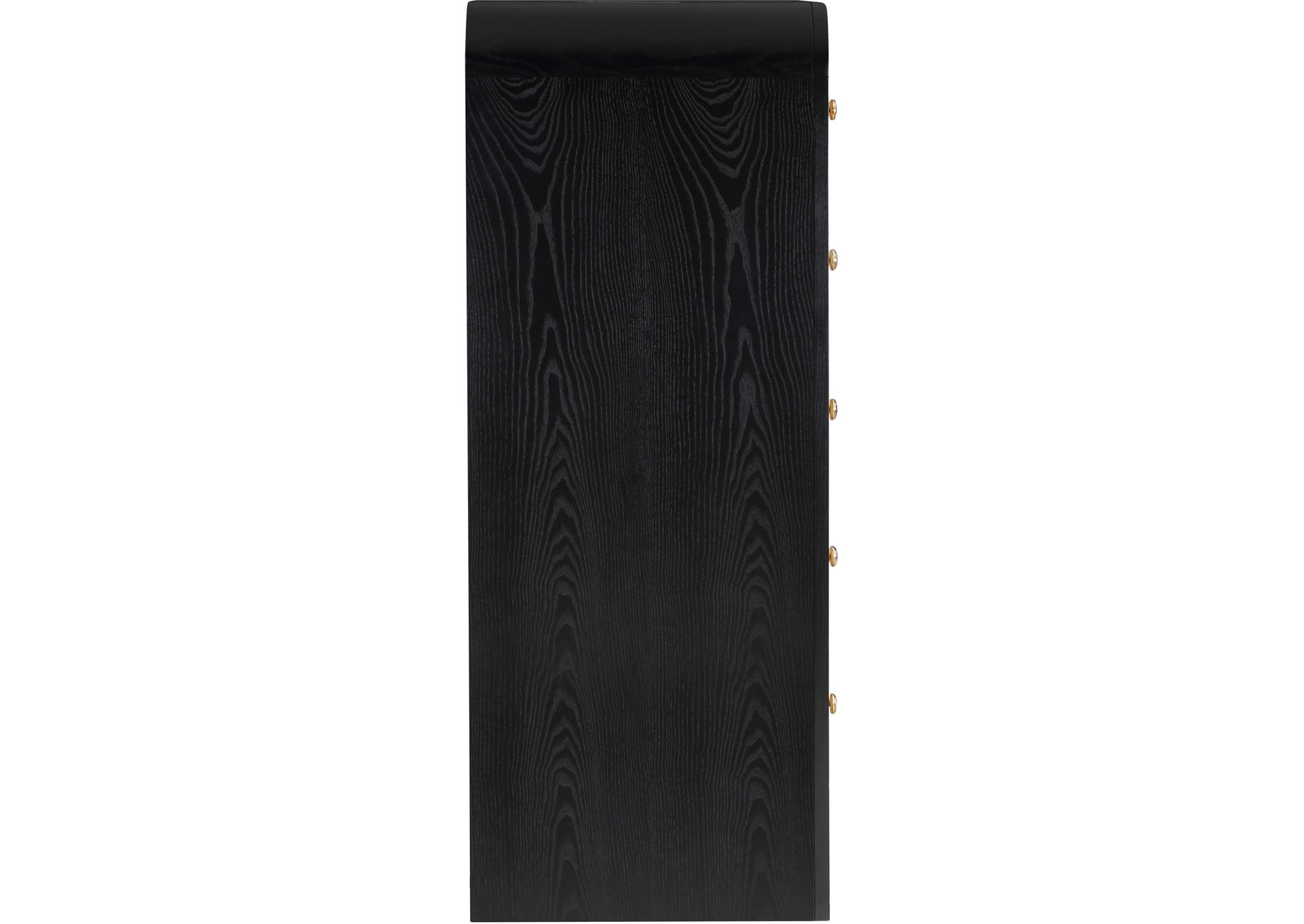 Siena Black Chest,Meridian Furniture