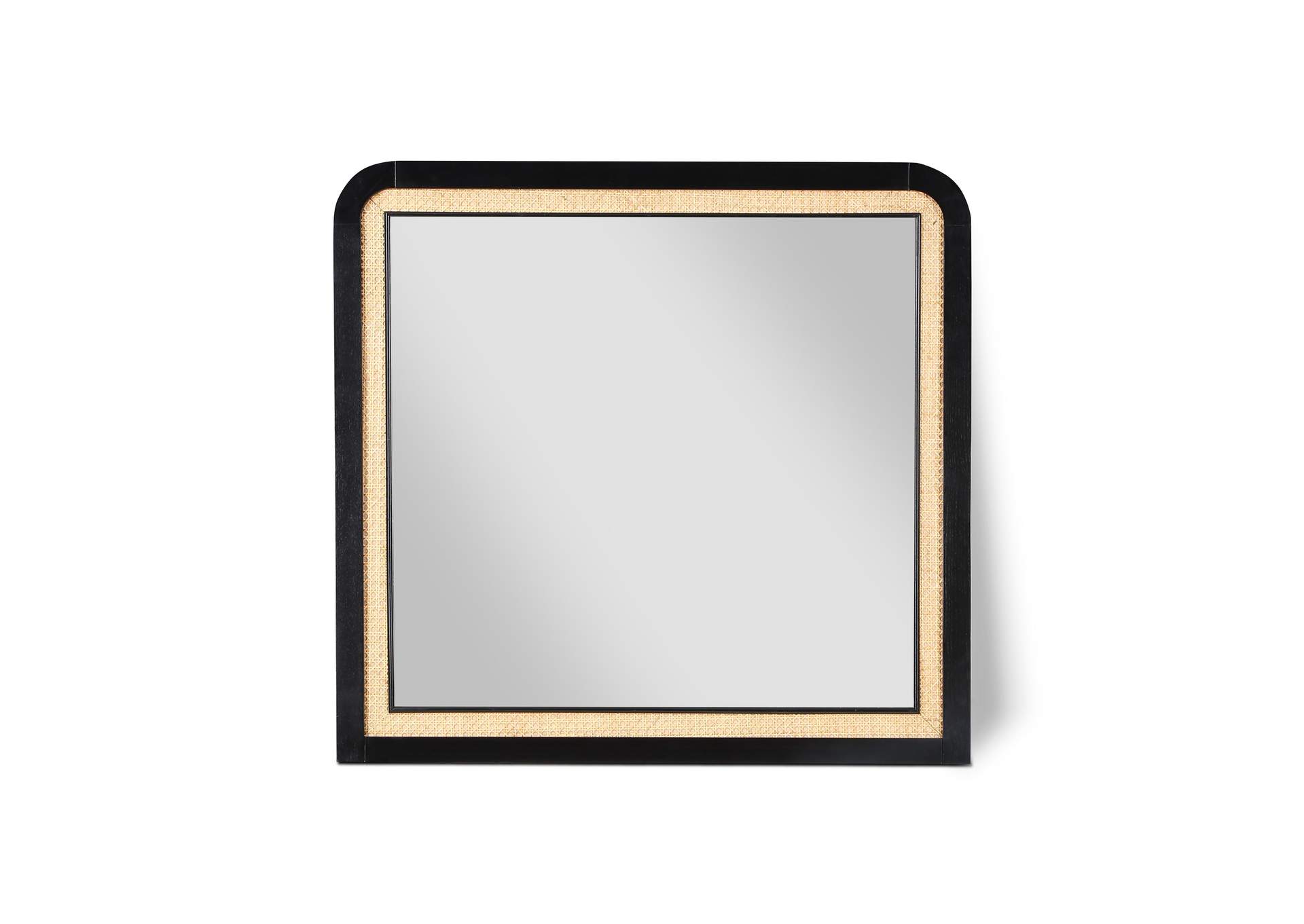 Siena Black Mirror,Meridian Furniture