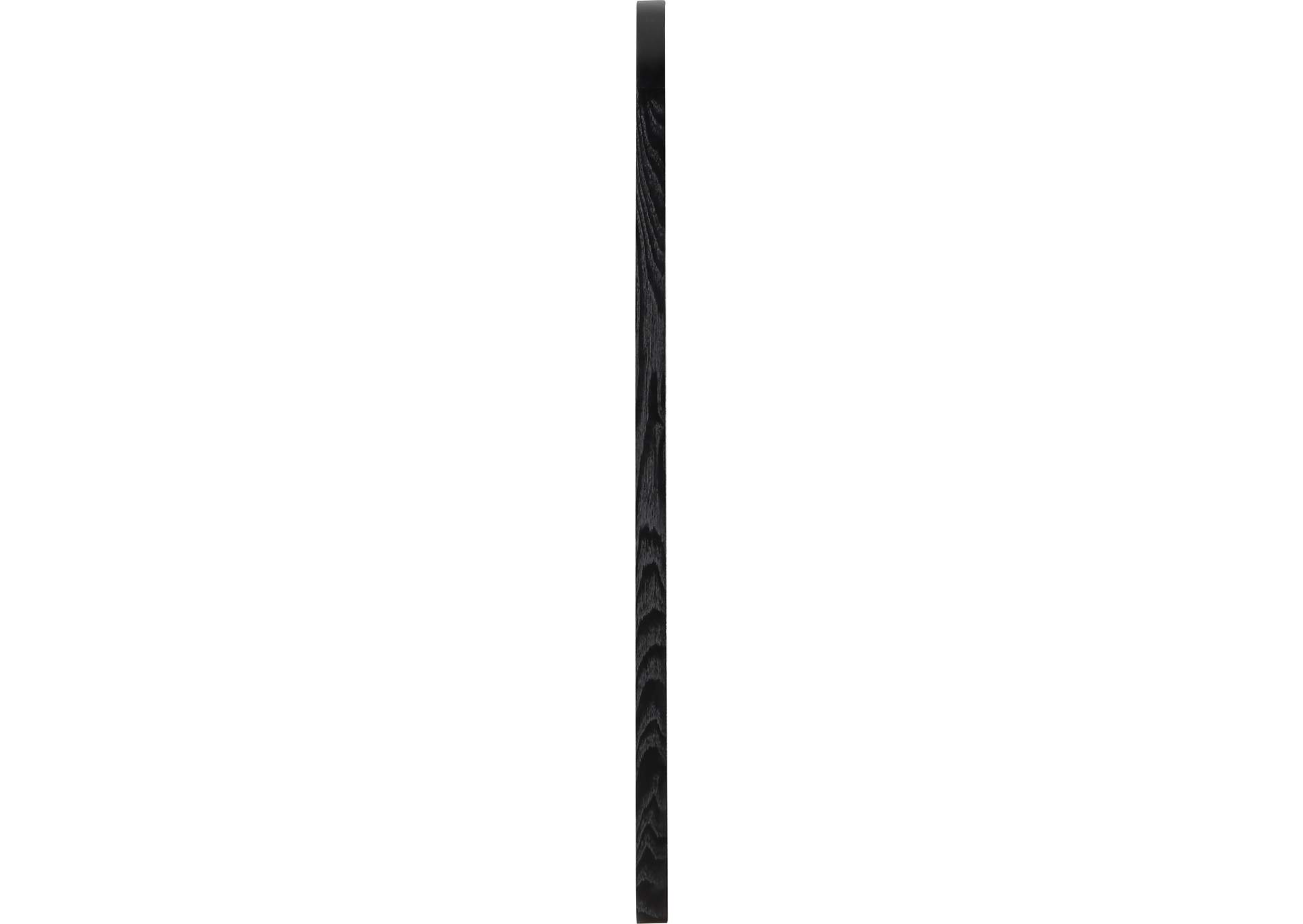 Siena Black Mirror,Meridian Furniture