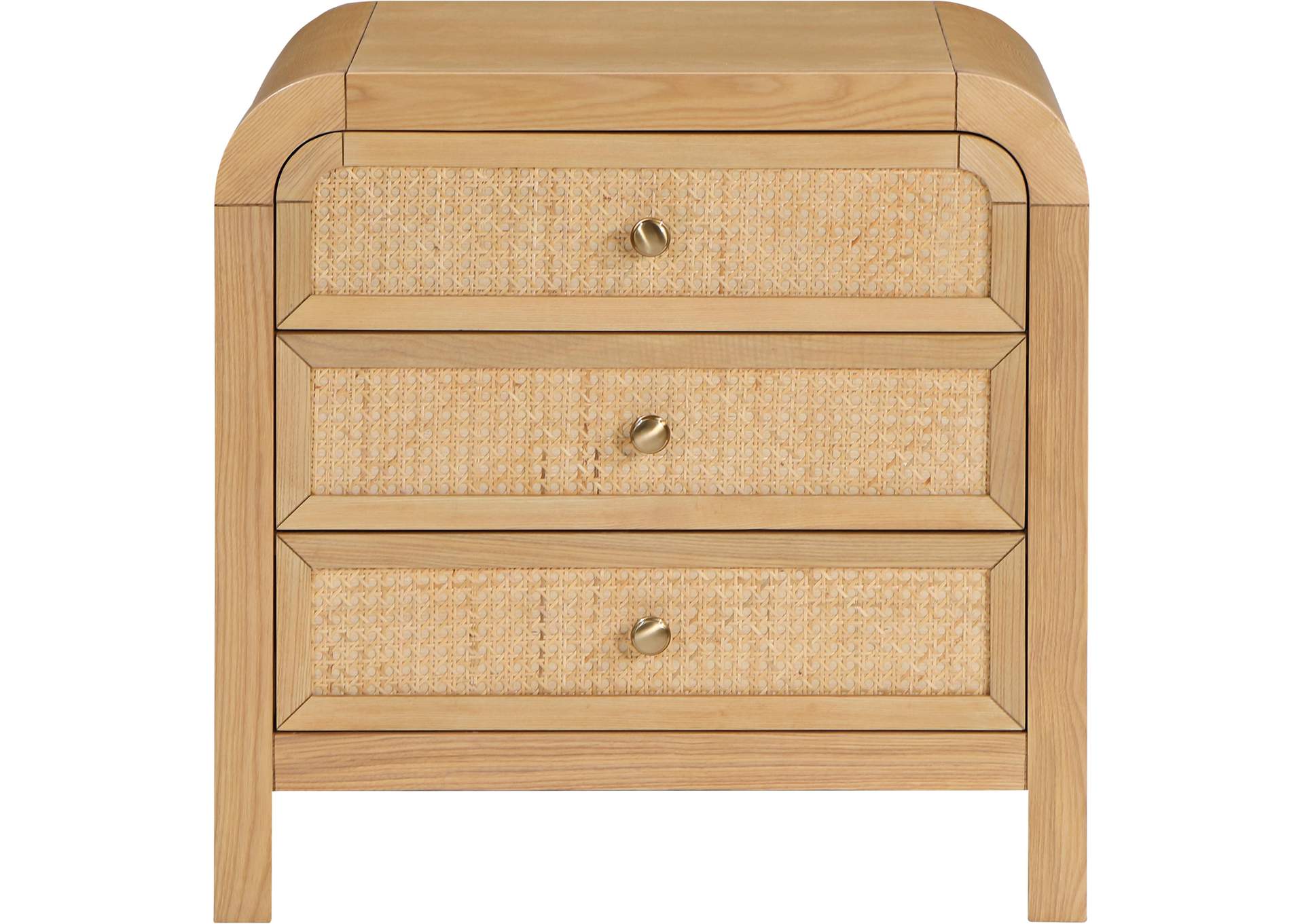 Siena Natural Night Stand,Meridian Furniture