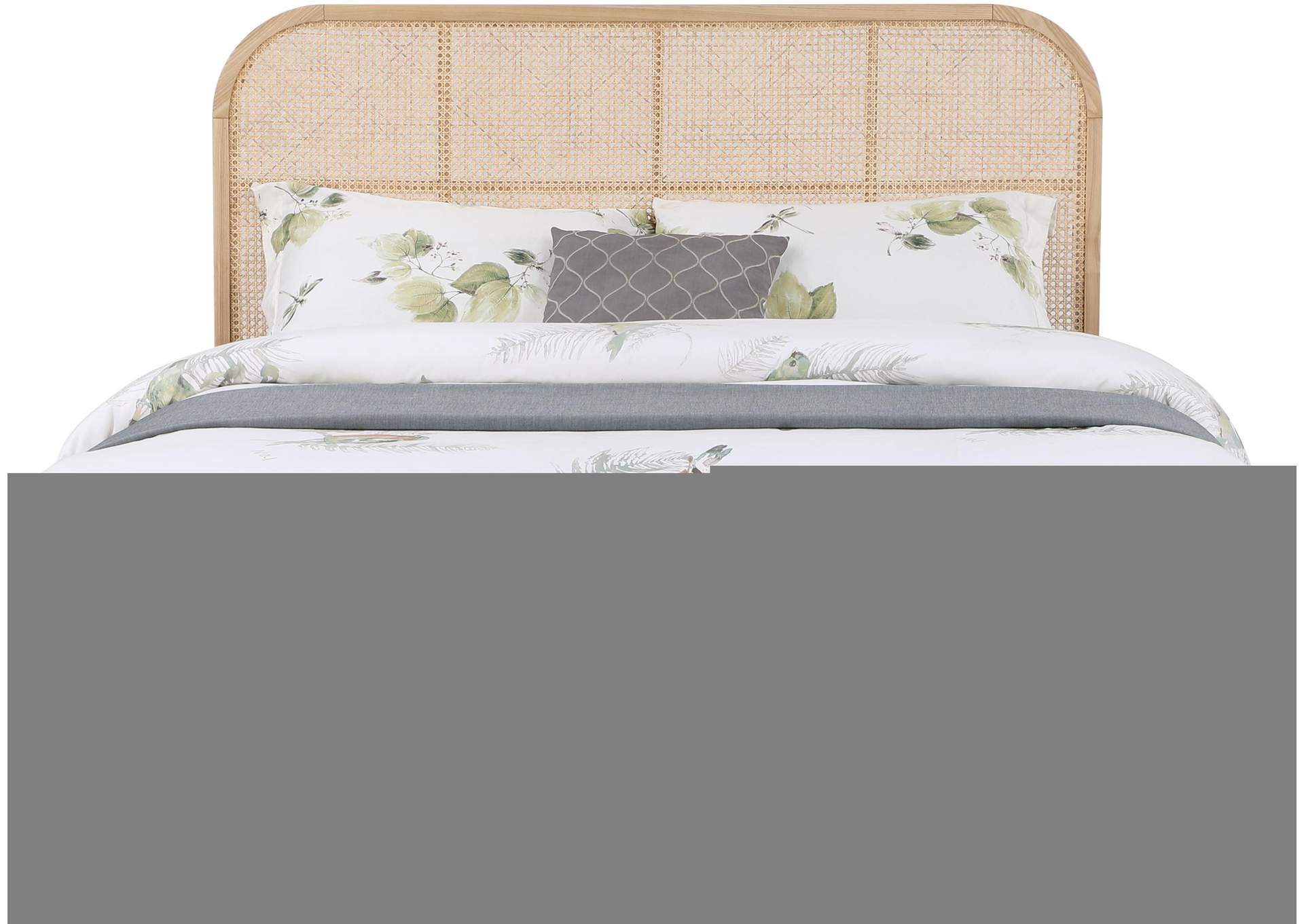 Siena Natural Ash Wood Queen Bed (3 Boxes),Meridian Furniture