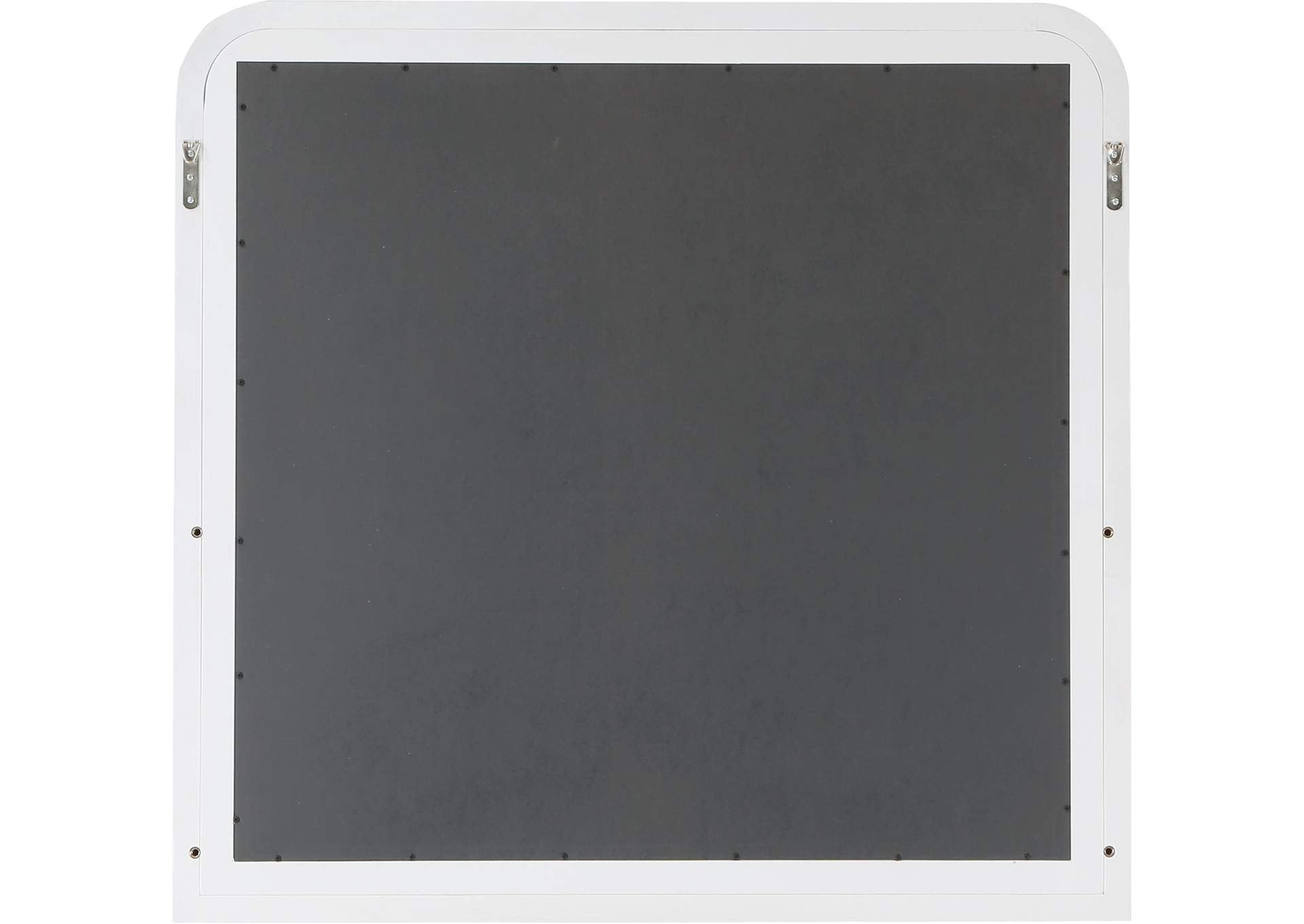 Siena White Mirror,Meridian Furniture
