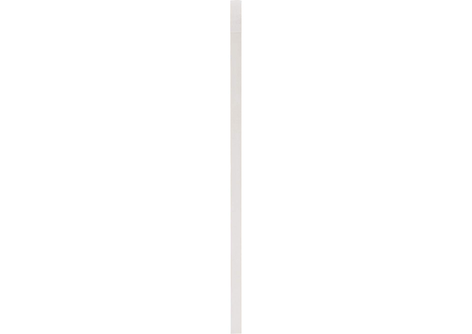 Siena White Mirror,Meridian Furniture