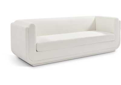 Image for Kimora Cream Linen Textured Fabric Sofa
