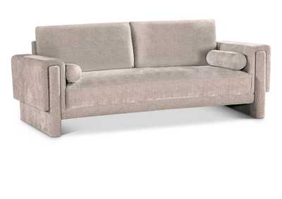 Image for Madeline Beige Chenille Fabric Sofa