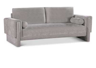 Image for Madeline Grey Chenille Fabric Sofa