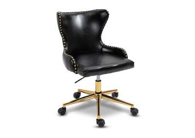 Image for Hendrix Black Faux Leather Office Chair