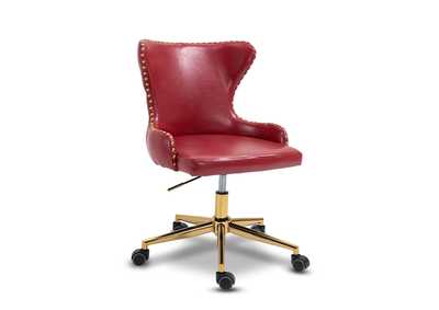 Image for Hendrix Red Faux Leather Office Chair