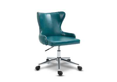 Image for Hendrix Blue Faux Leather Office Chair