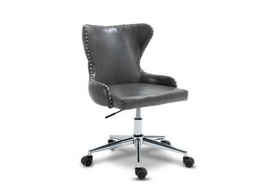 Image for Hendrix Grey Faux Leather Office Chair
