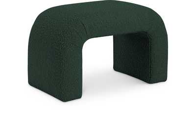 Image for Niagara Green Boucle Fabric Bench