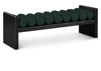 Image for Waverly Green Boucle Fabric Bench