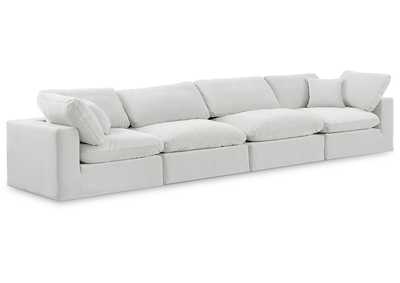 Image for Comfy Cream Velvet Modular Sofa