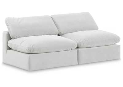 Image for Comfy Cream Velvet Modular Sofa