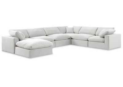 Image for Comfy Cream Velvet Modular Sectional