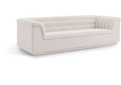 Image for Cascade Cream Boucle Fabric Sofa