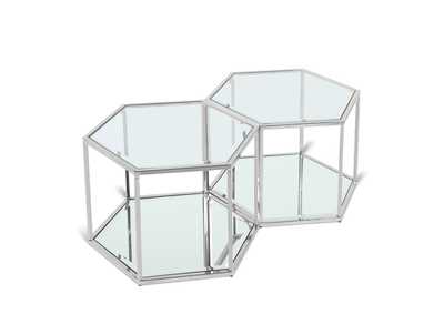 Image for Sei Chrome Coffee Table