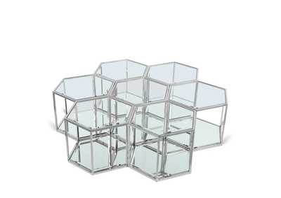 Image for Sei Chrome Coffee Table