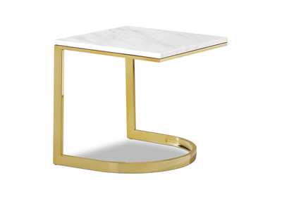 London Gold End Table