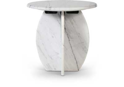 Image for Formentera White End Table