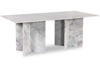 Image for Verona White Dining Table (3 Boxes)