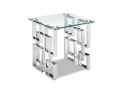 Image for Alexis Chrome End Table