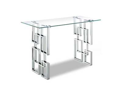 Image for Alexis Chrome Console Table