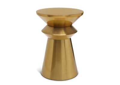 Jai Brushed Gold End Table