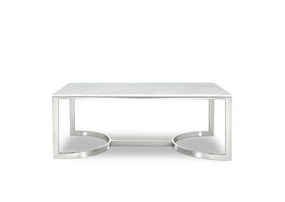 Copley Chrome Coffee Table