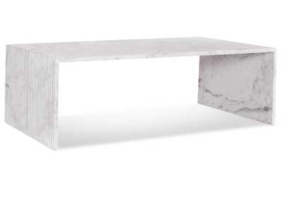 Image for Lucca White Coffee Table