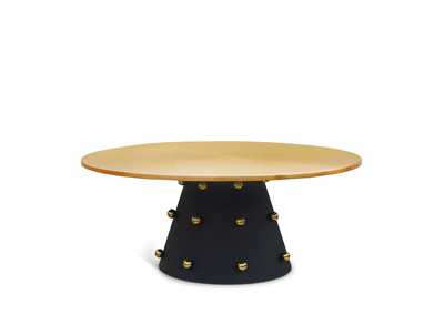 Raven Black - Gold Coffee Table